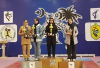 قهرمانی دختران ایذه‌ای در لیگ وزنه‌برداری نونهالان و بزرگسالان خوزستان