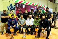 سکوی سوم کشور سهم نوجوانان پاورلیفتینگ کار ایذه‌ای