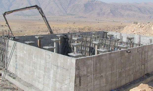 مخزن ۲۰ هزار متر مکعبی آب ایذه با ۸۸ درصد پیشرفت در حال ساخت است مخزن ۲۰ هزار متر مکعبی آب ایذه با ۸۸ درصد پیشرفت در حال ساخت است