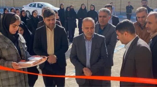 ‎آیین افتتاح دبیرستان امید ایران به مناسبت دهه فجر انقلاب اسلامی