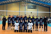 صعود تیم پویش ایذه به فینال لیگ والیبال بانوان خوزستان 